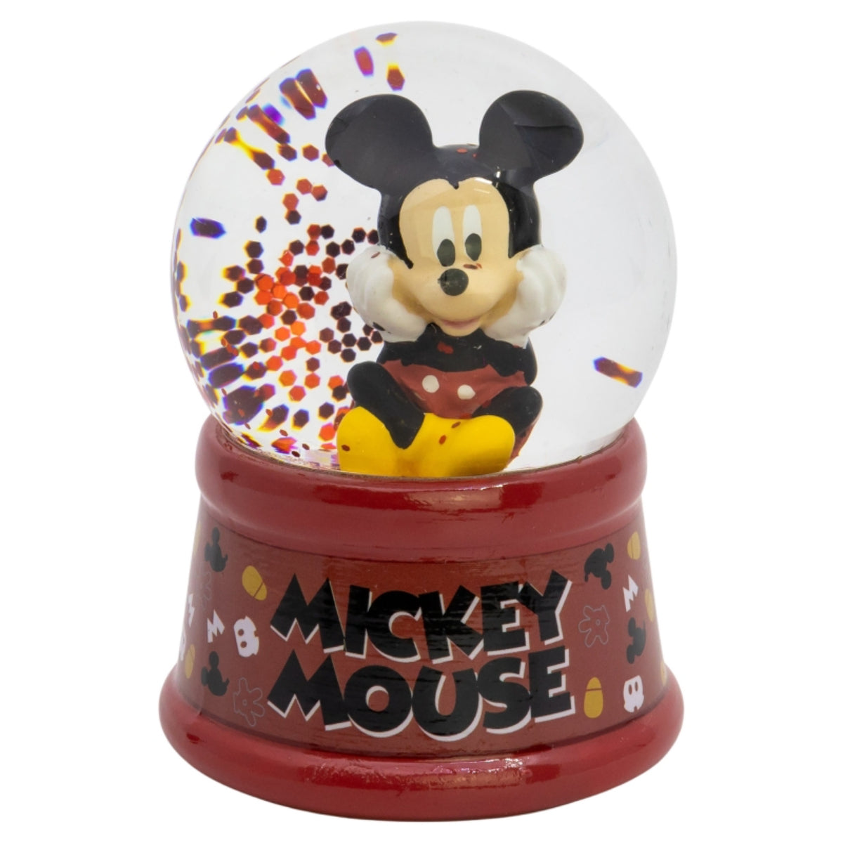 Disney Mickey Mouse Schneekugel aus Glas für Sammlung Deko und Kinderzimmer