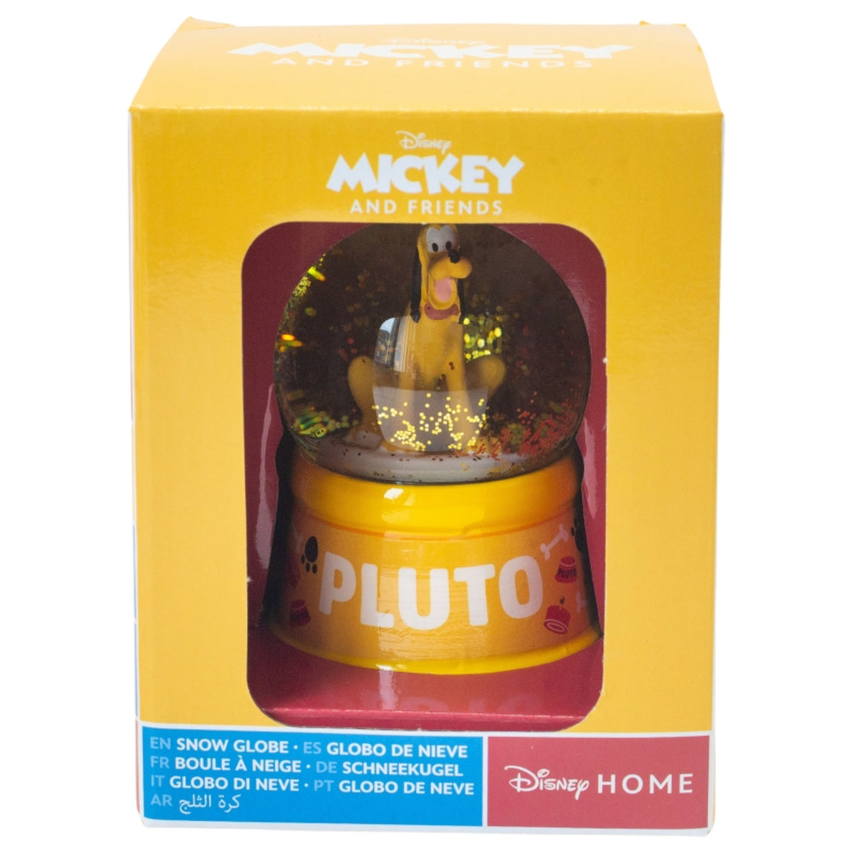 Disney Pluto Deko Schneekugel in hochwertiger Geschenkverpackung