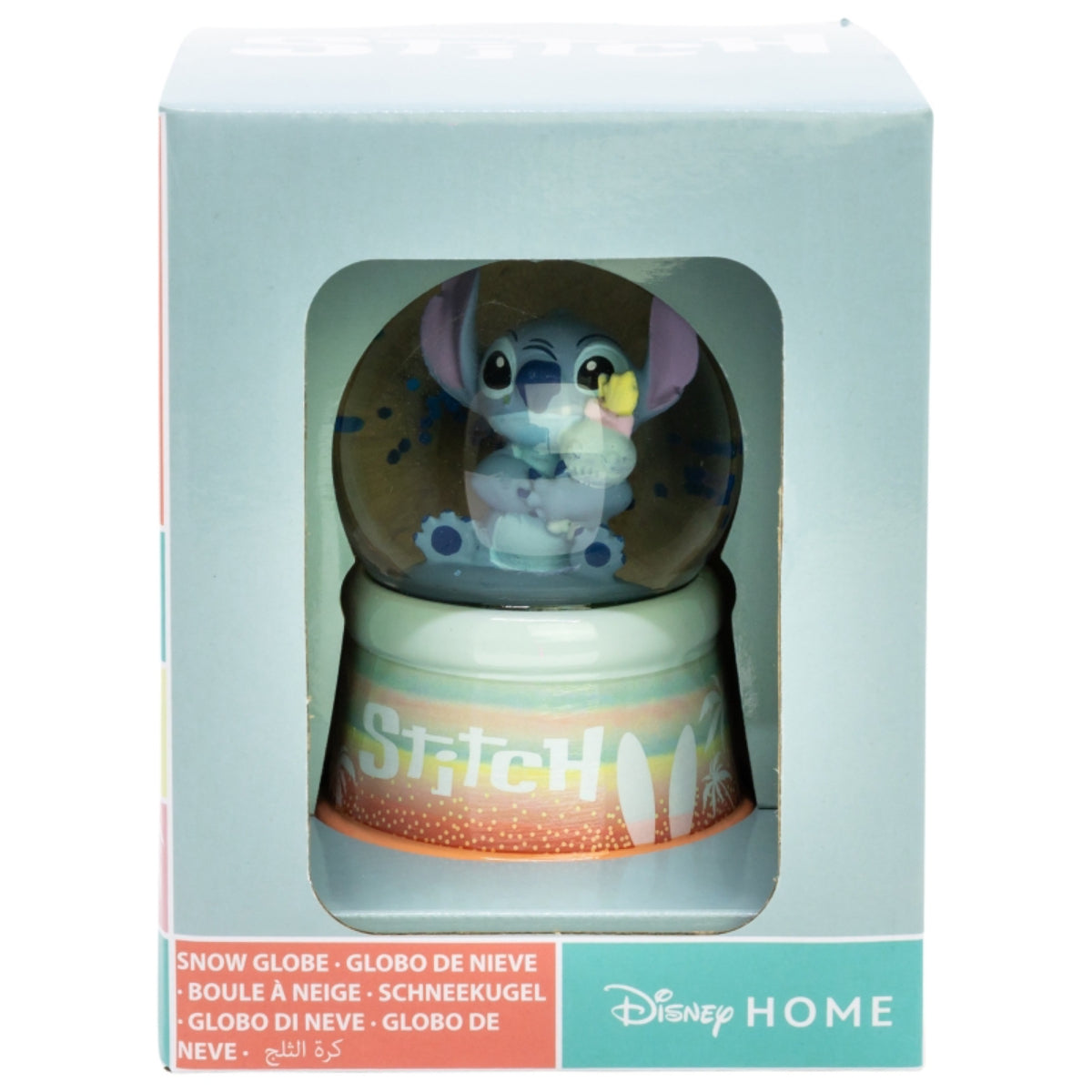 Disney Stitch Schneekugel aus Glas für Sammlung Deko und Kinderzimmer