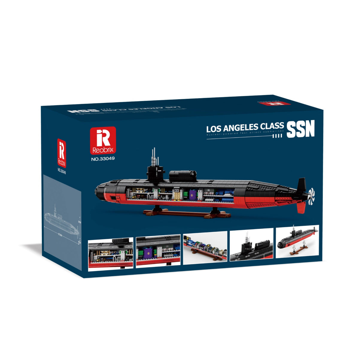 Reobrix 33049 U-Boot Klemmbaustein Modell 2988 Teile ab 14