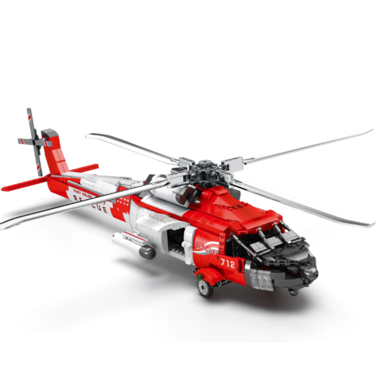 Reobrix 33026 Rettungshubschrauber Klemmbaustein 1137 Teile ab 14