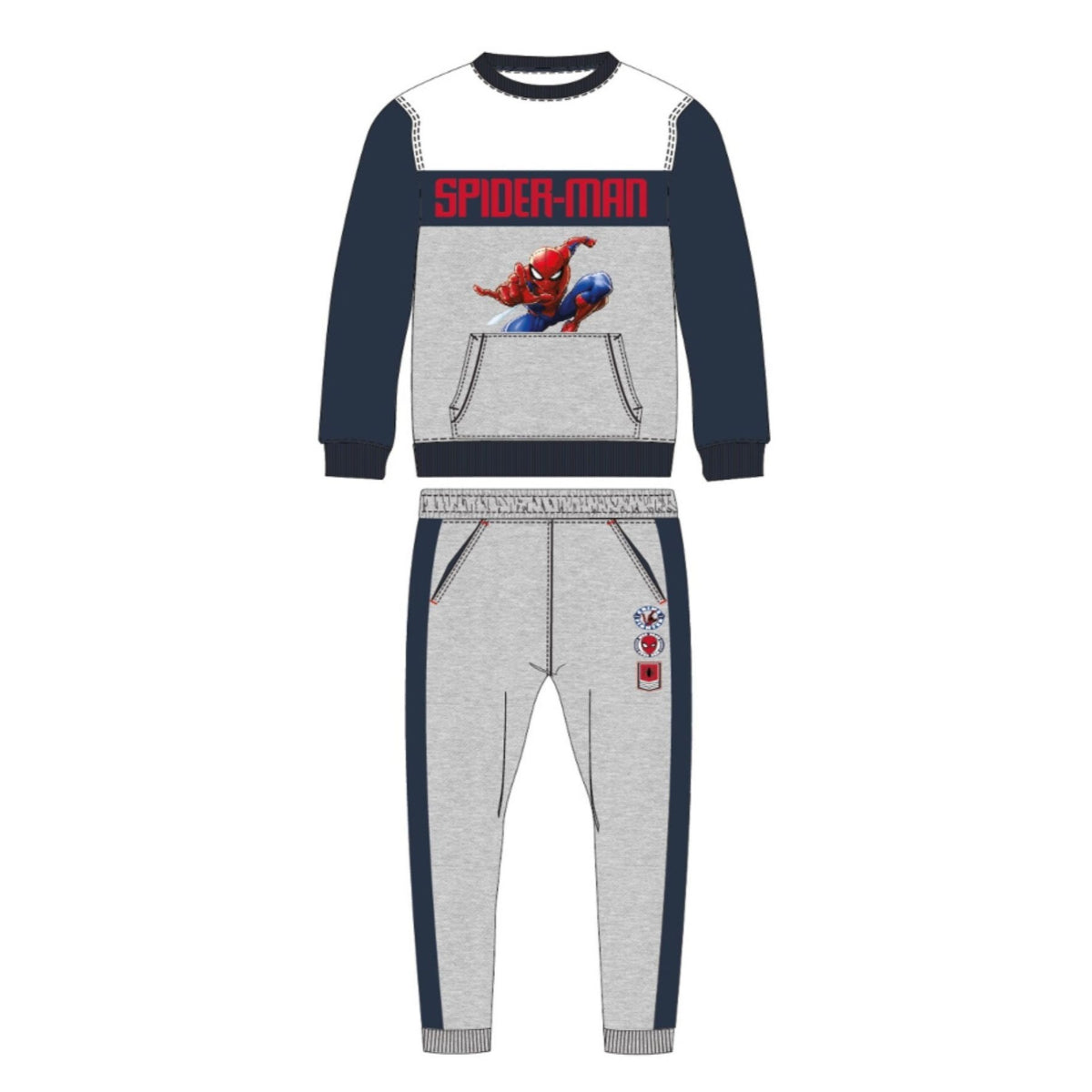 Spiderman Jogginganzug Kinder 100% Polyester Zweiteiler Jungen