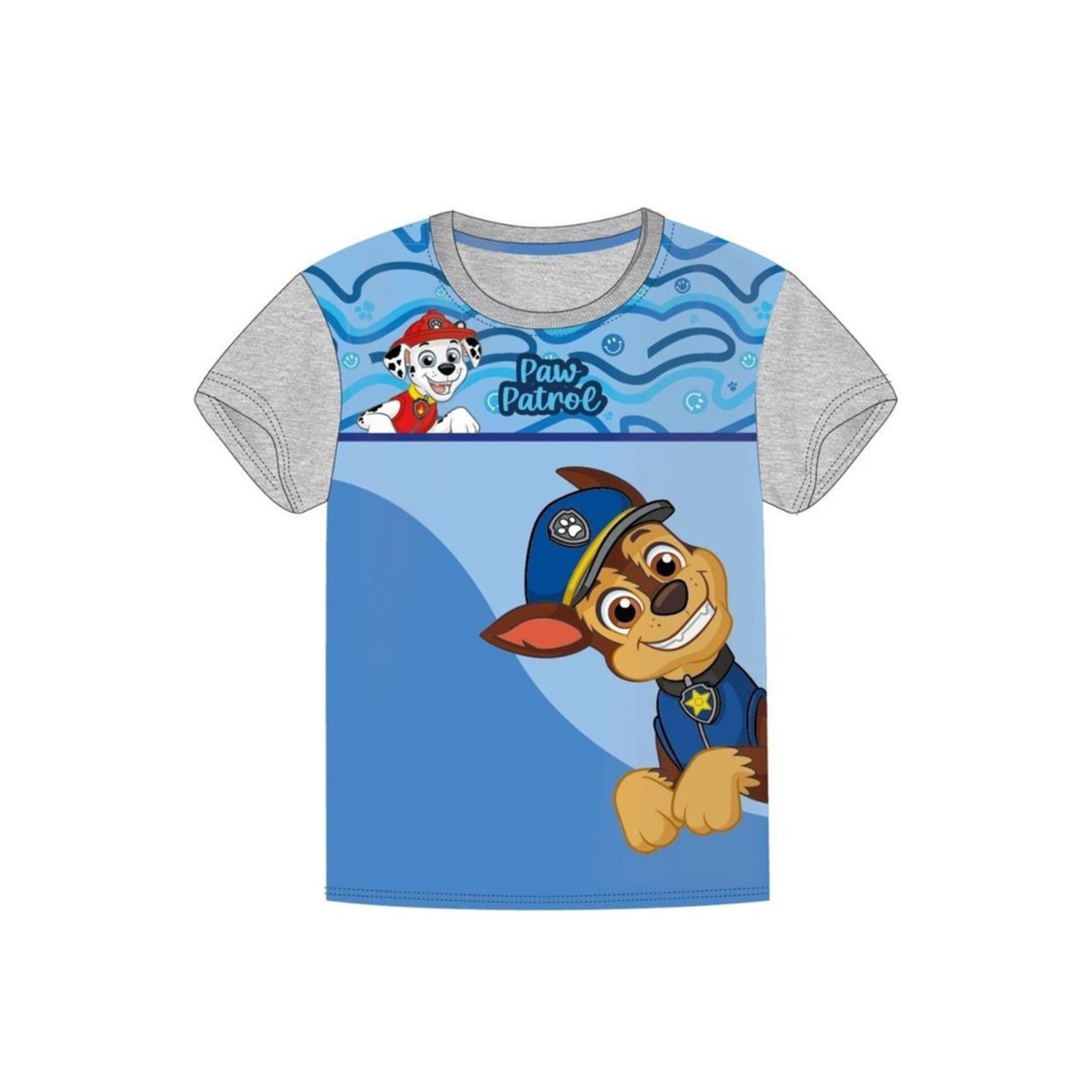 Paw Patrol T-Shirt für Kinder mit Print Kurzarm-Shirt