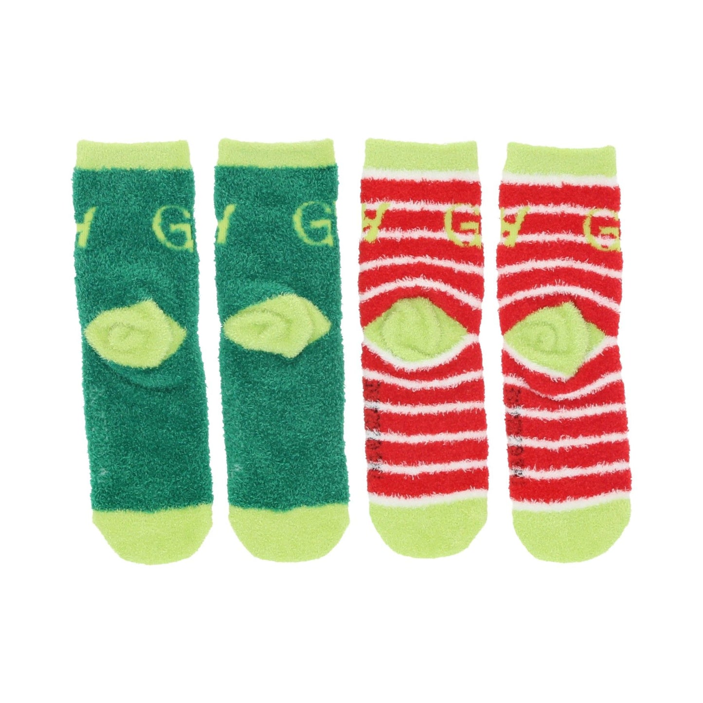 The Grinch Flauschige Kinder Socken 2er Pack aus Polyester
