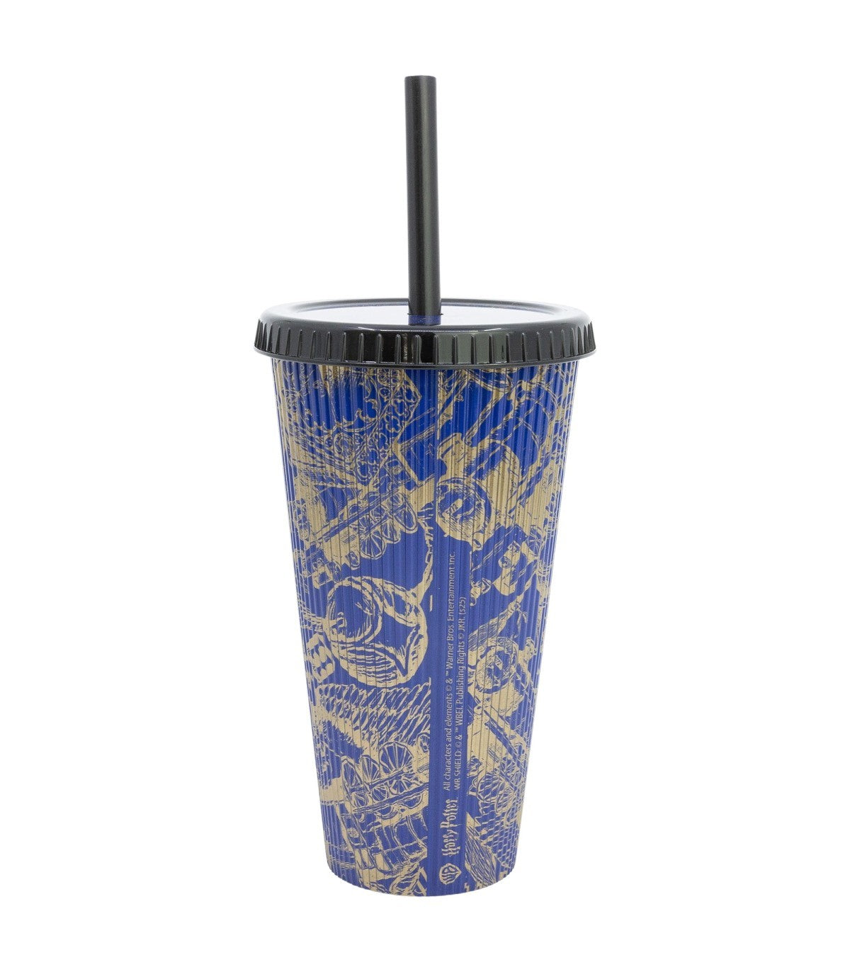 Harry Potter Trinkbecher 790 ml mit Strohhalm Magic Mayhem