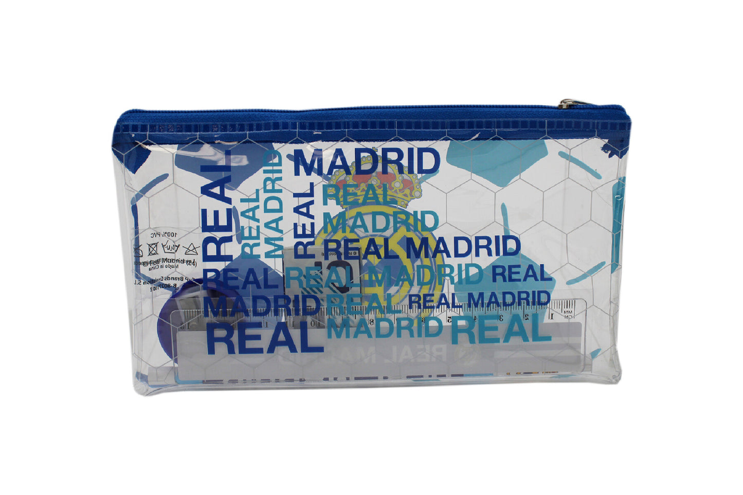 Real Madrid Organizer mit Schulbedarf Federmäppchen Schulset Mäppchen