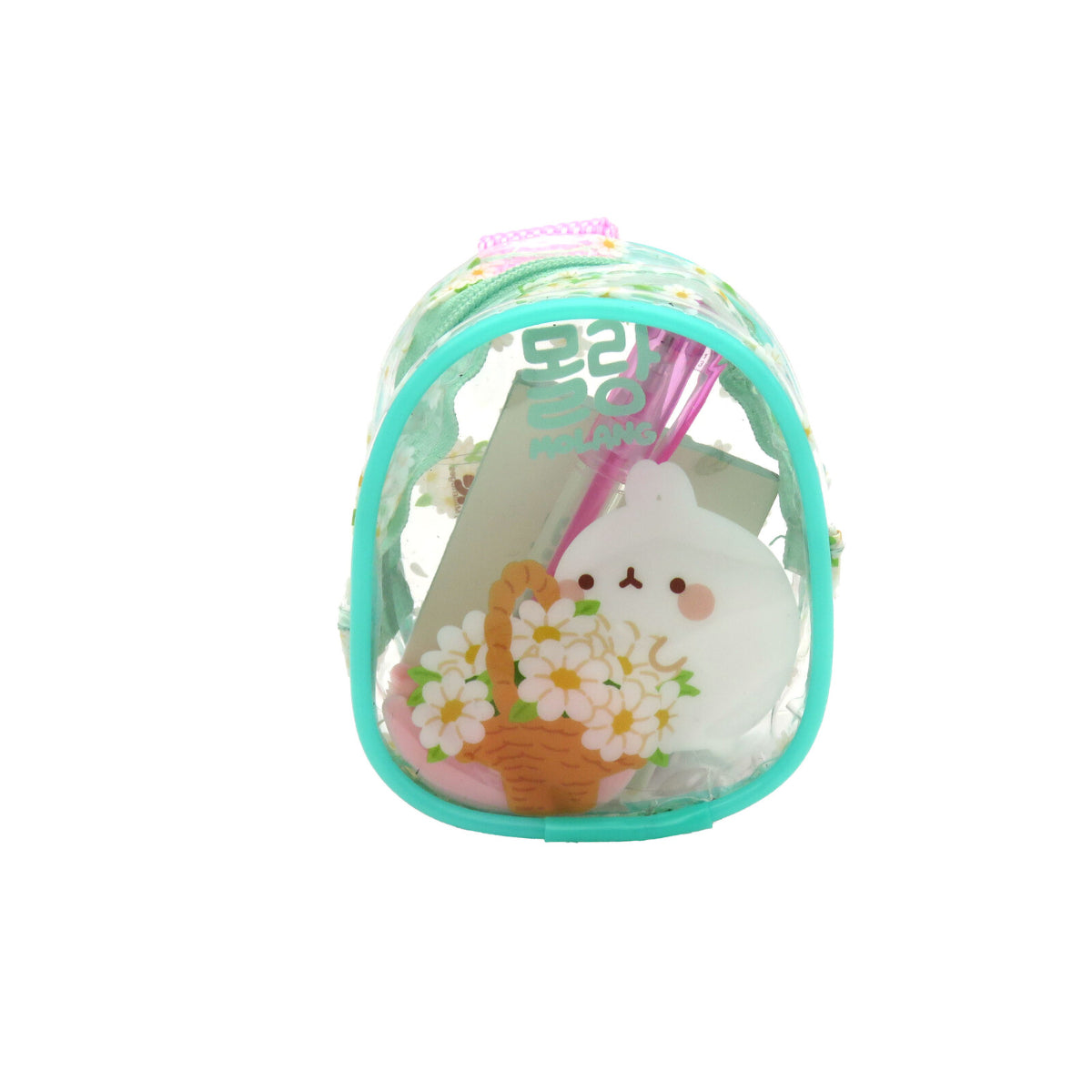 Molang Blüte Mini Schreibwarenset Schule Büro Set 7 × 5 × 10 cm