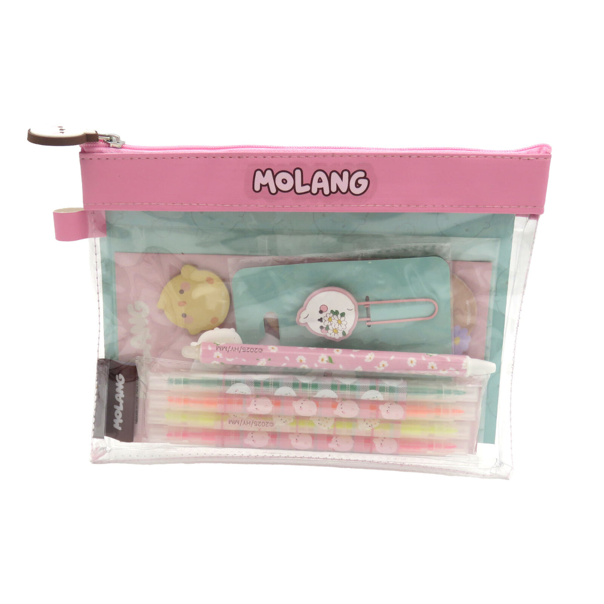 Molang Jumbo Federmäppchen Blüte Schreibset Kinder Schule Zubehör Etui