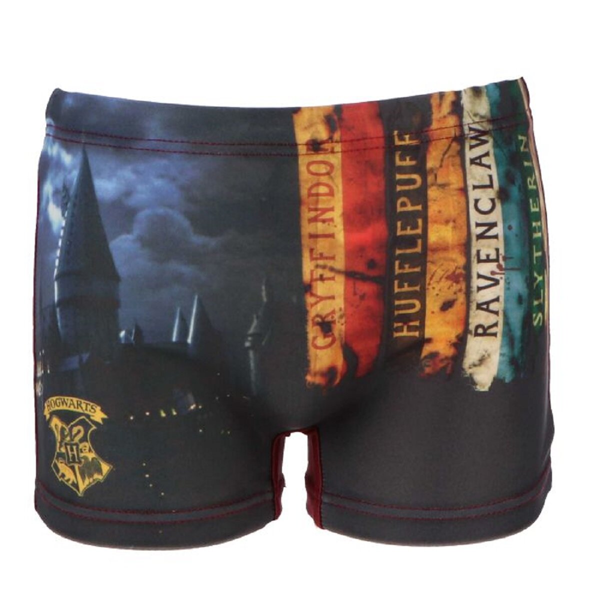 Harry Potter Badehose Schwimmboxer für Jungen: Stilvoll ins Wasser tauchen