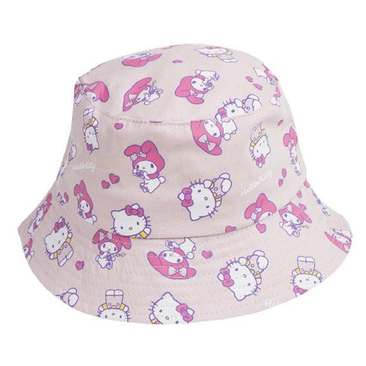 Hello Kitty Fischerhut Kinder Sommerhut & Sonnenkappe mit UV-Schutz