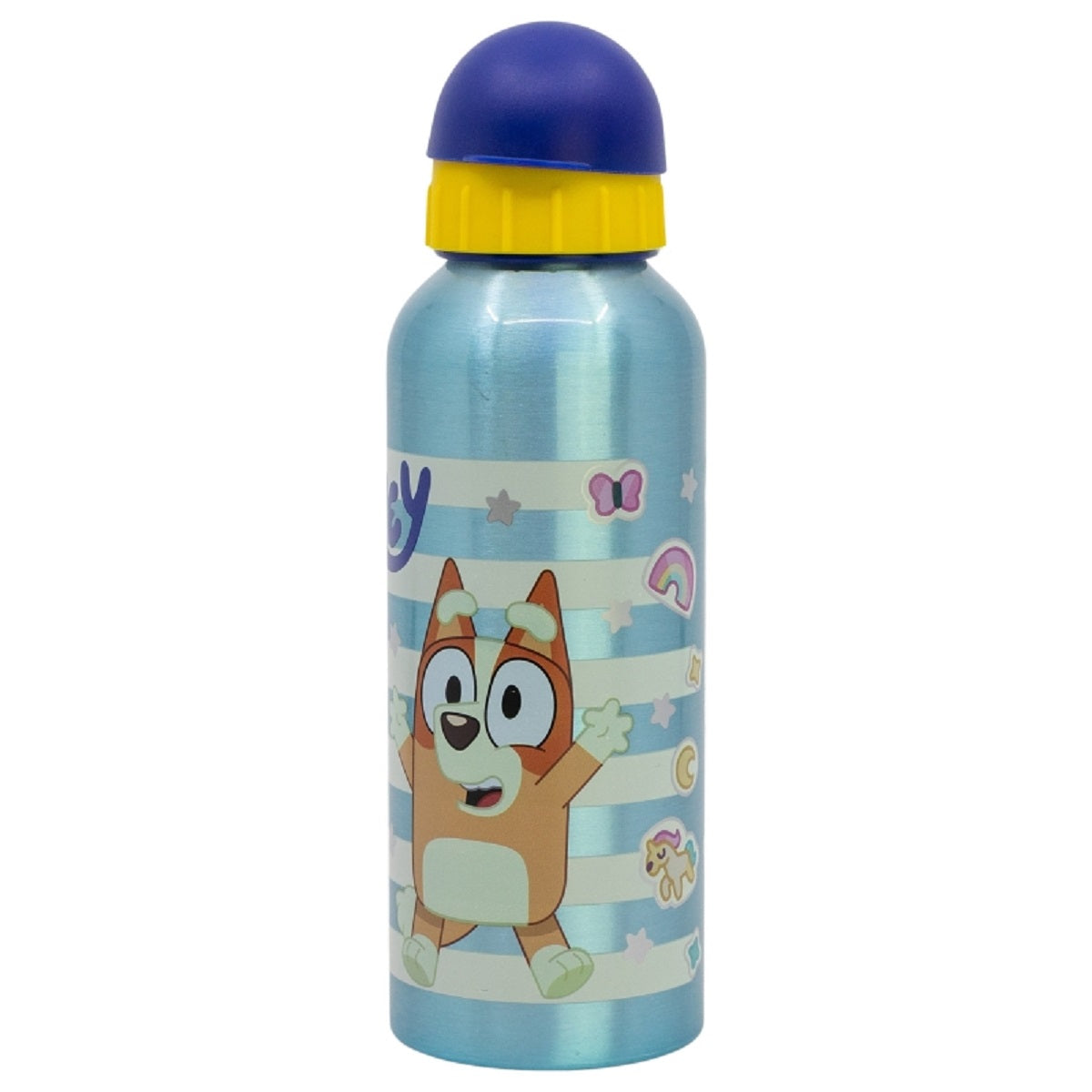 Bluey Aluminium Trinkflasche 530 ml – Kinderflasche für Schule & Freizeit