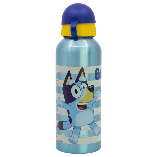 Bluey Aluminium Trinkflasche 530 ml – Kinderflasche für Schule & Freizeit