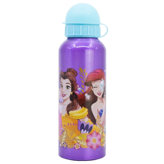 Disney Princess Trinkflasche Aluminium, 530 ml, mit Sicherheitsverschluss