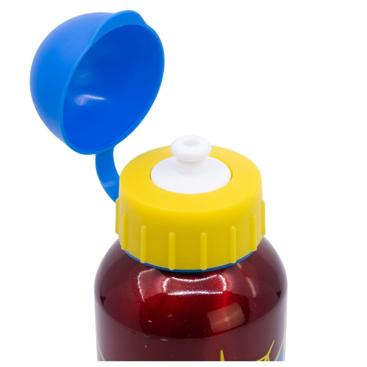 Spiderman Trinkflasche Aluminium, 530 ml, mit Sicherheitsverschluss