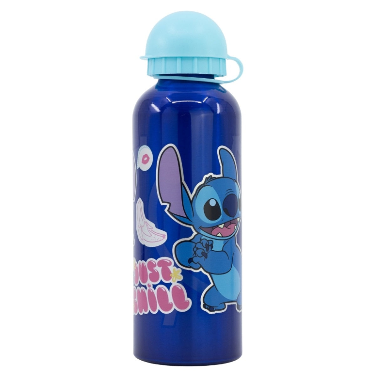 Lilo & Stitch Distorsion Aluminium Trinkflasche 530 ml – Ideal für Fans