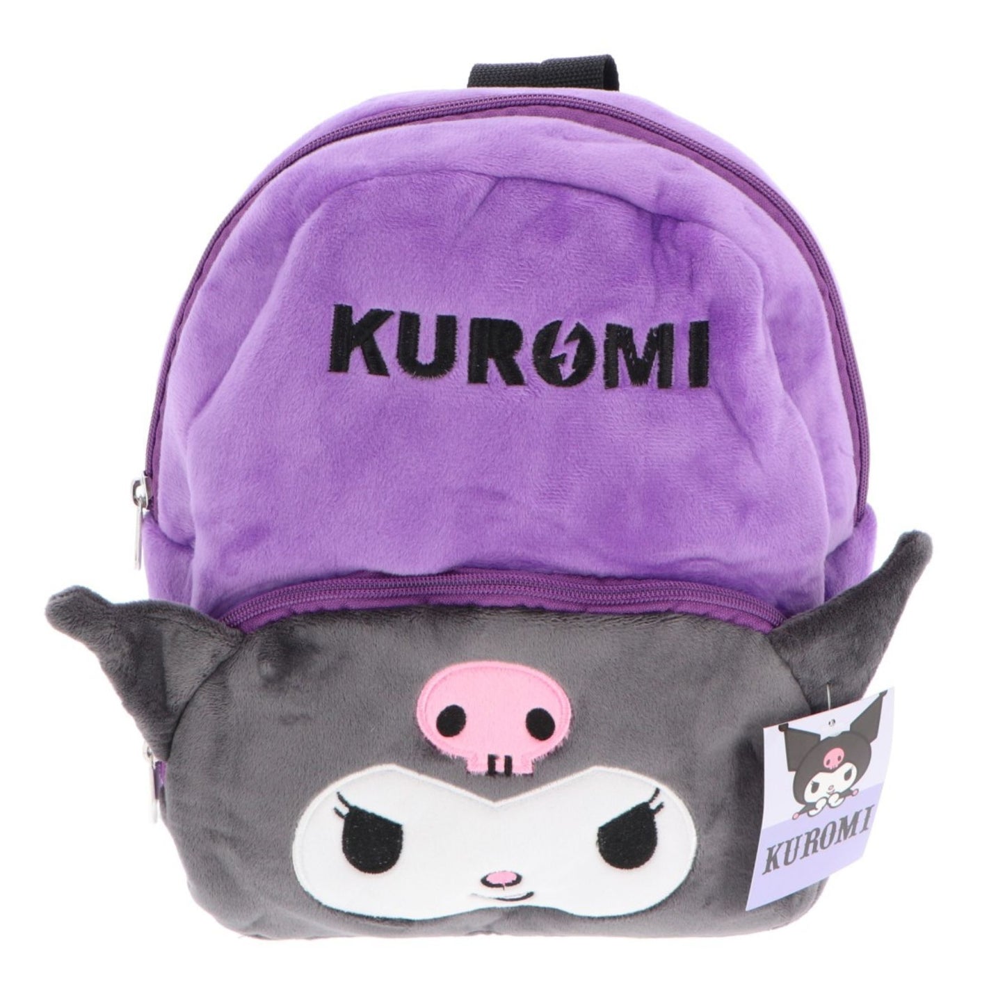 Kuromi Plüsch Rucksack Mädchen Kinder Rucksack leicht und bequem