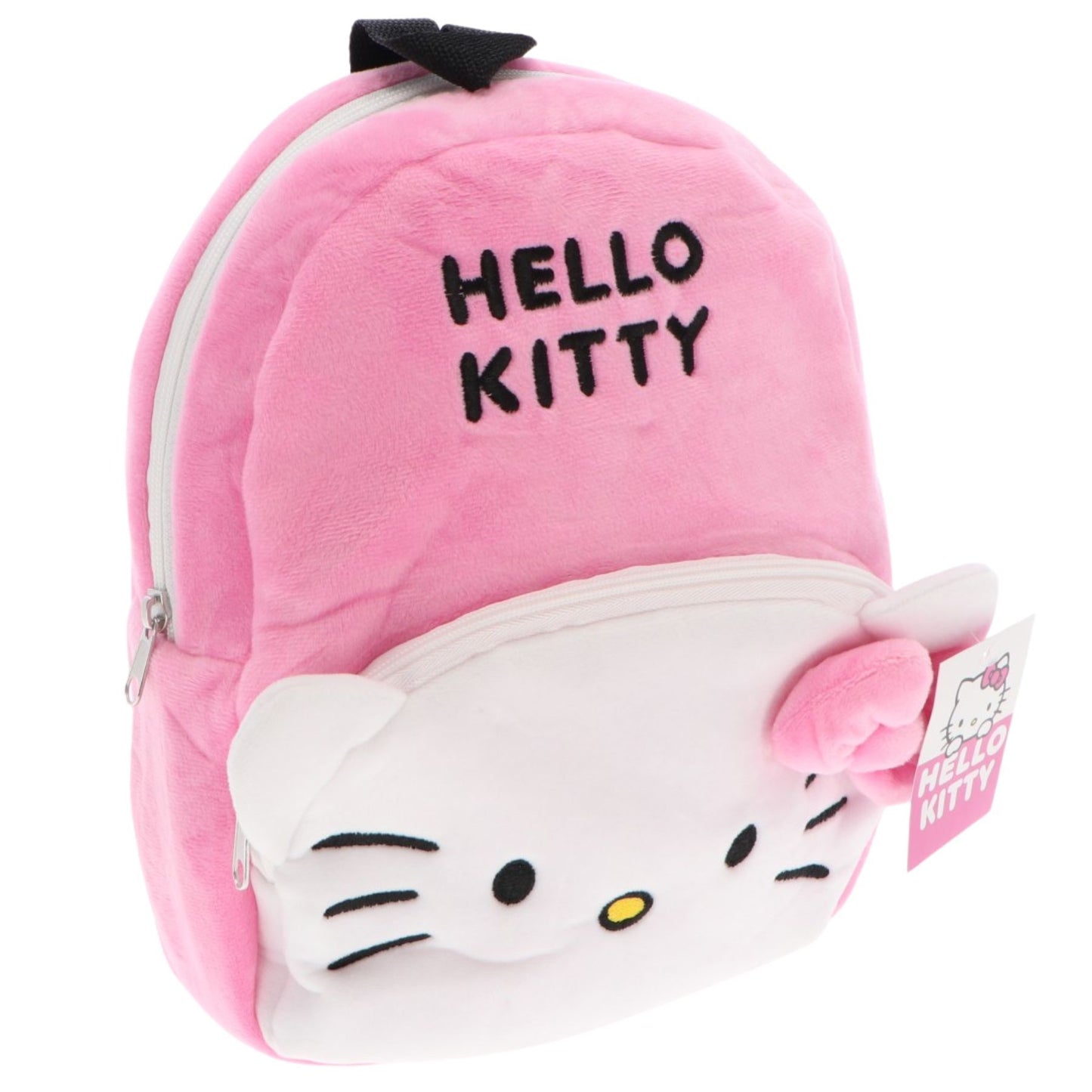 Hello Kitty Kinder Rucksack aus weichem Plüschmaterial 3 bis 12 Jahre