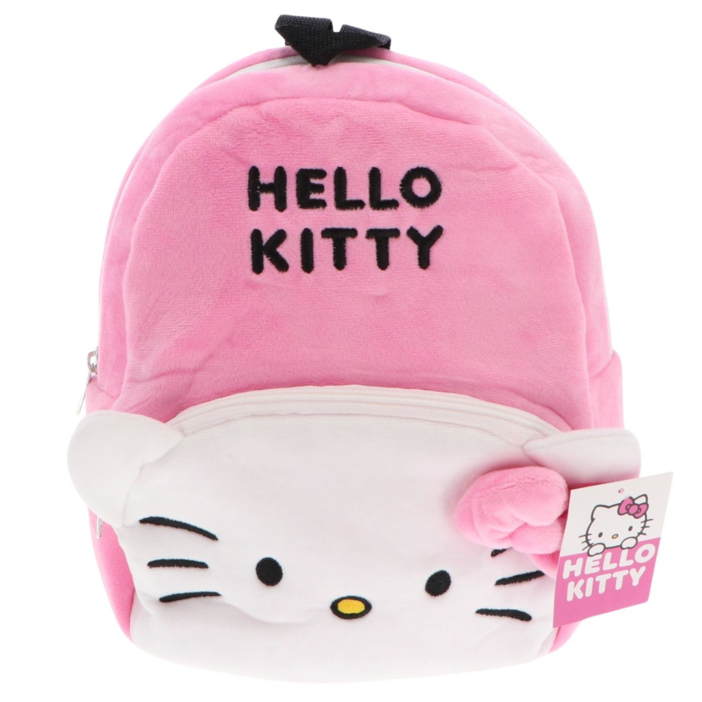 Hello Kitty Kinder Rucksack aus weichem Plüschmaterial 3 bis 12 Jahre