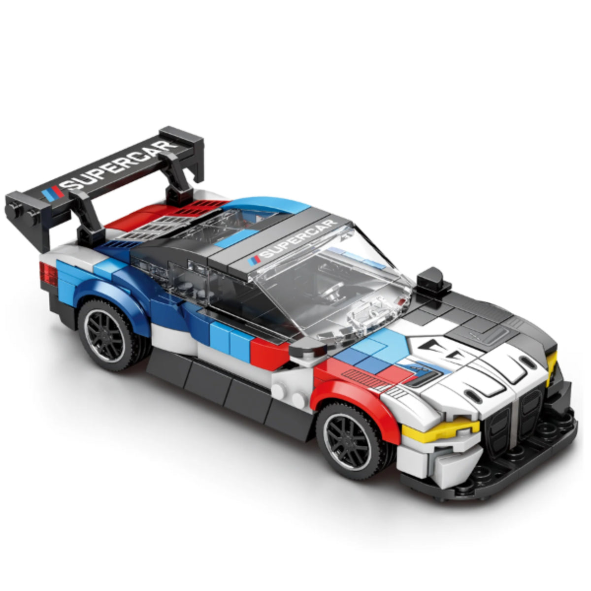 Reobrix 672 GT3 Rennwagen 1:24 Klemmbaustein Set 385 Teile