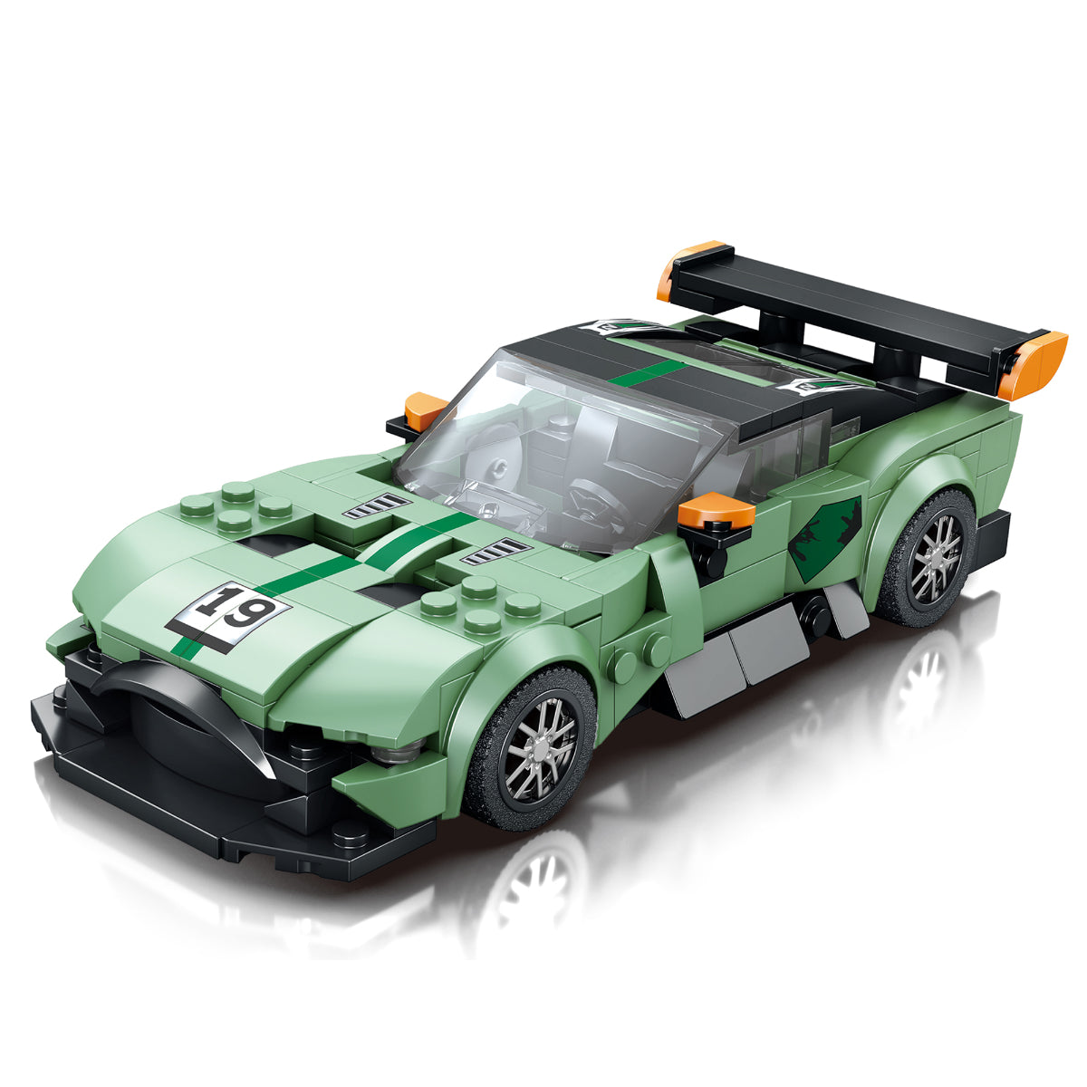 Reobrix 798 Sportwagen Coupé 1:24 Klemmbaustein Auto 316 Teile ab 14
