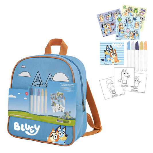 Bluey Malvorlage Schreibwaren-Set – Buntes Stationery Set für Kinder mit Zubehör