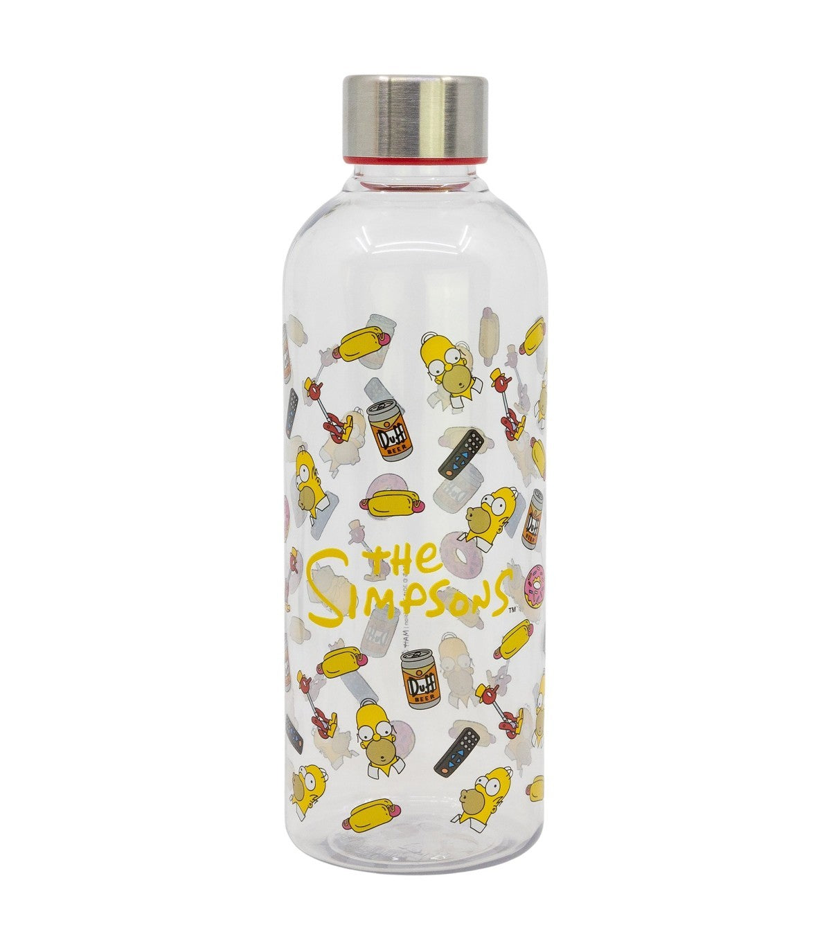 The Simpsons Homer Trinkflasche 850 ml Wasserflasche mit Schraubdeckel