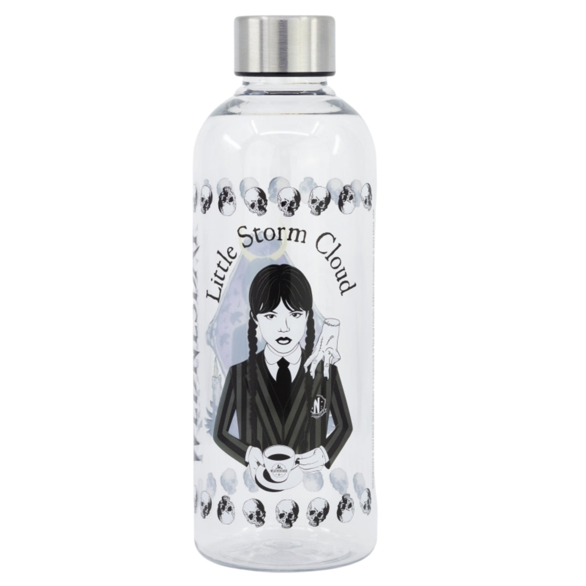 Wednesday Trinkflasche 850 ml – Wasserflasche für Schule & Sport