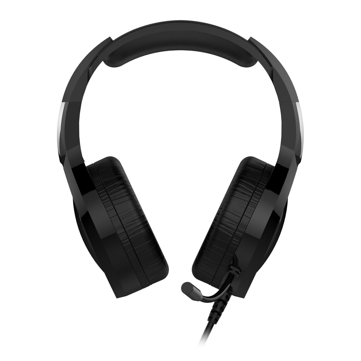 VARR VH6060 RGB Gaming-Headset mit Mikrofon, 50-mm-Treiber, Schwarz