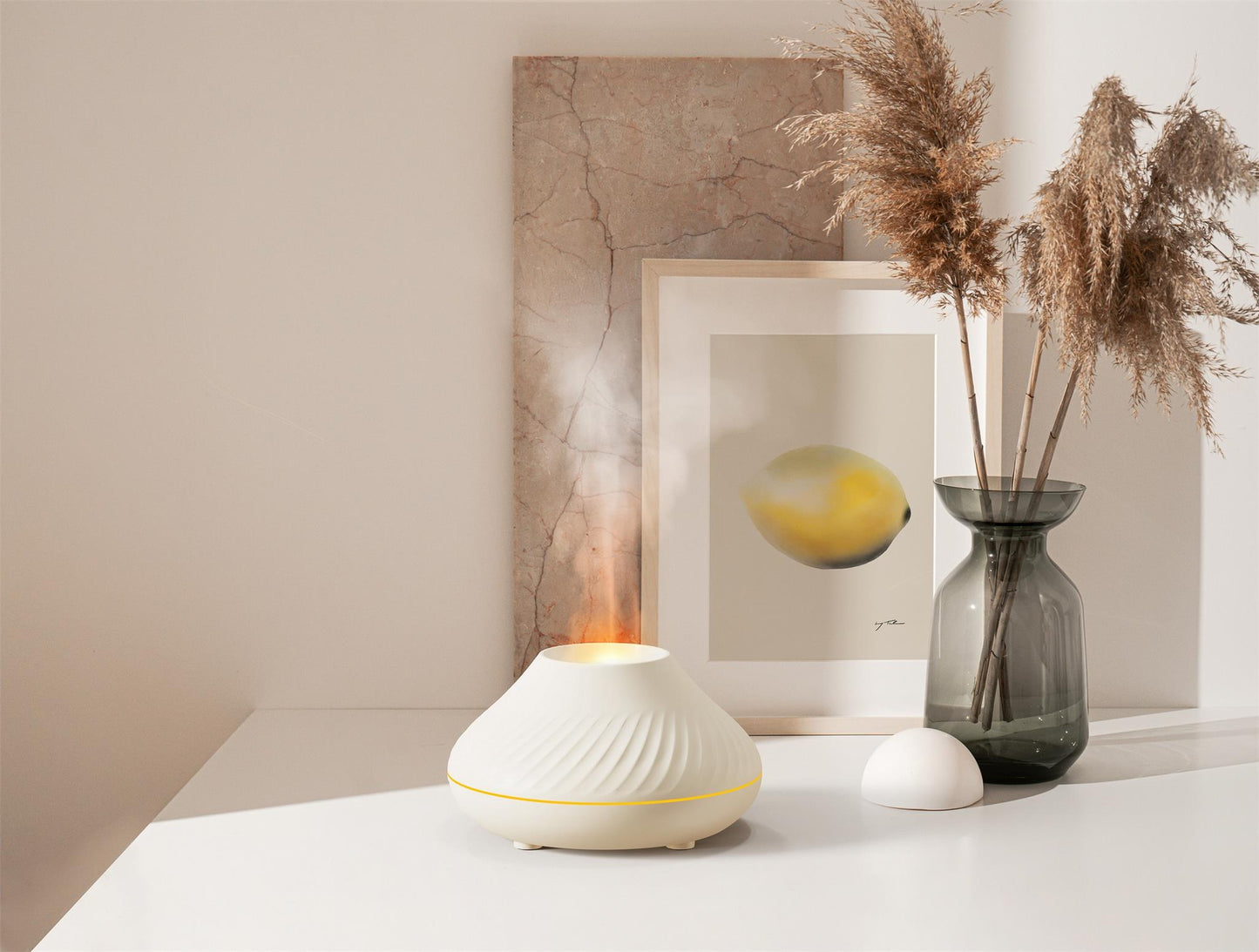 Platinet Kompakter Duft Heizgerät Aroma Heizer für Wohnräume Office