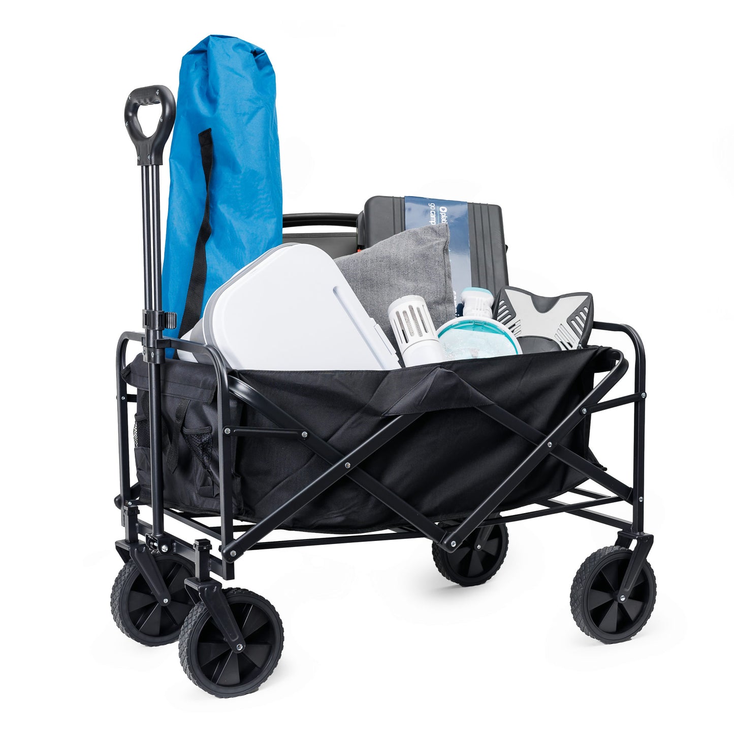 Platinet Faltbarer Transportwagen für Camping und Freizeit