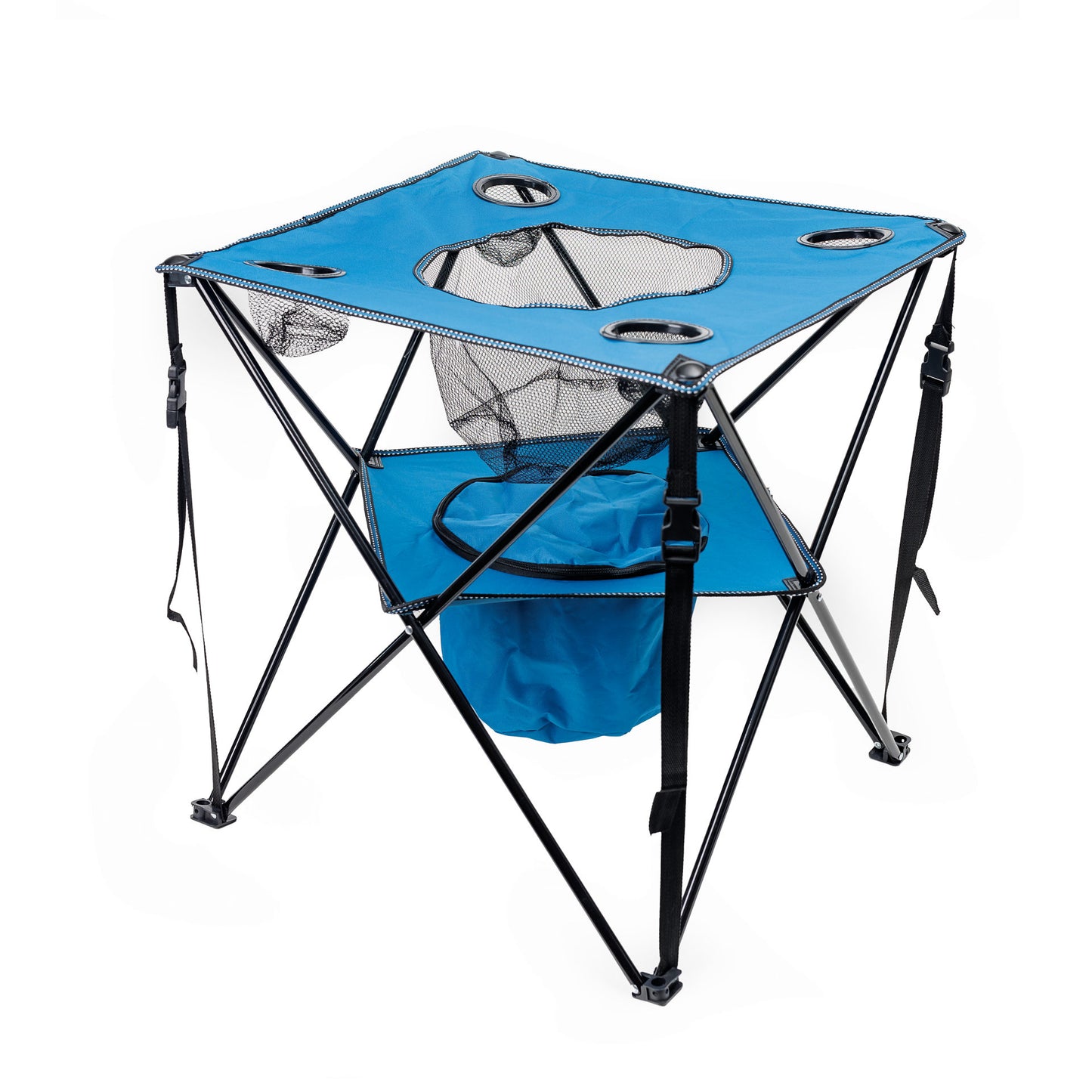 Platinet 3er Pack Campingstuhl Set faltbare Stühle & Tisch für Outdoor