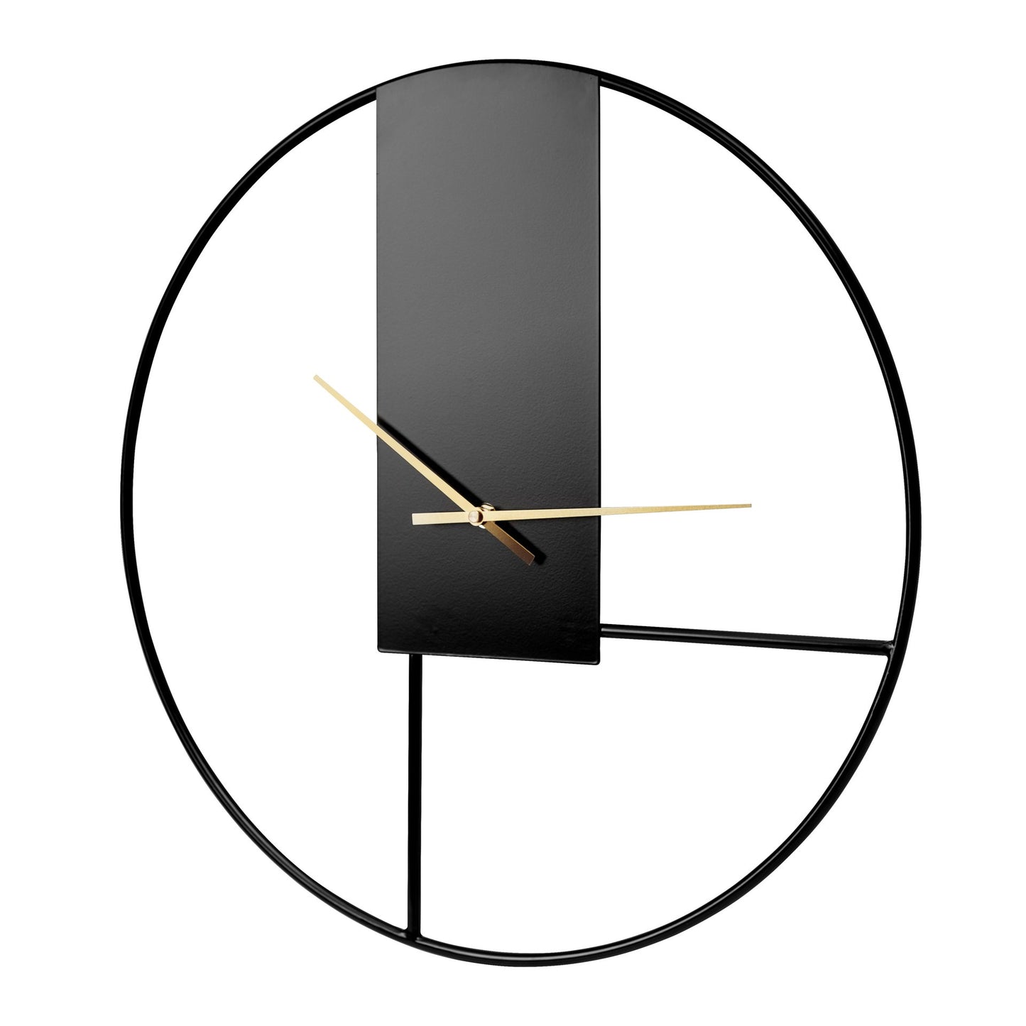 Platinet PZSPC große runde Wanduhr Space mit Silent Quarzwerk