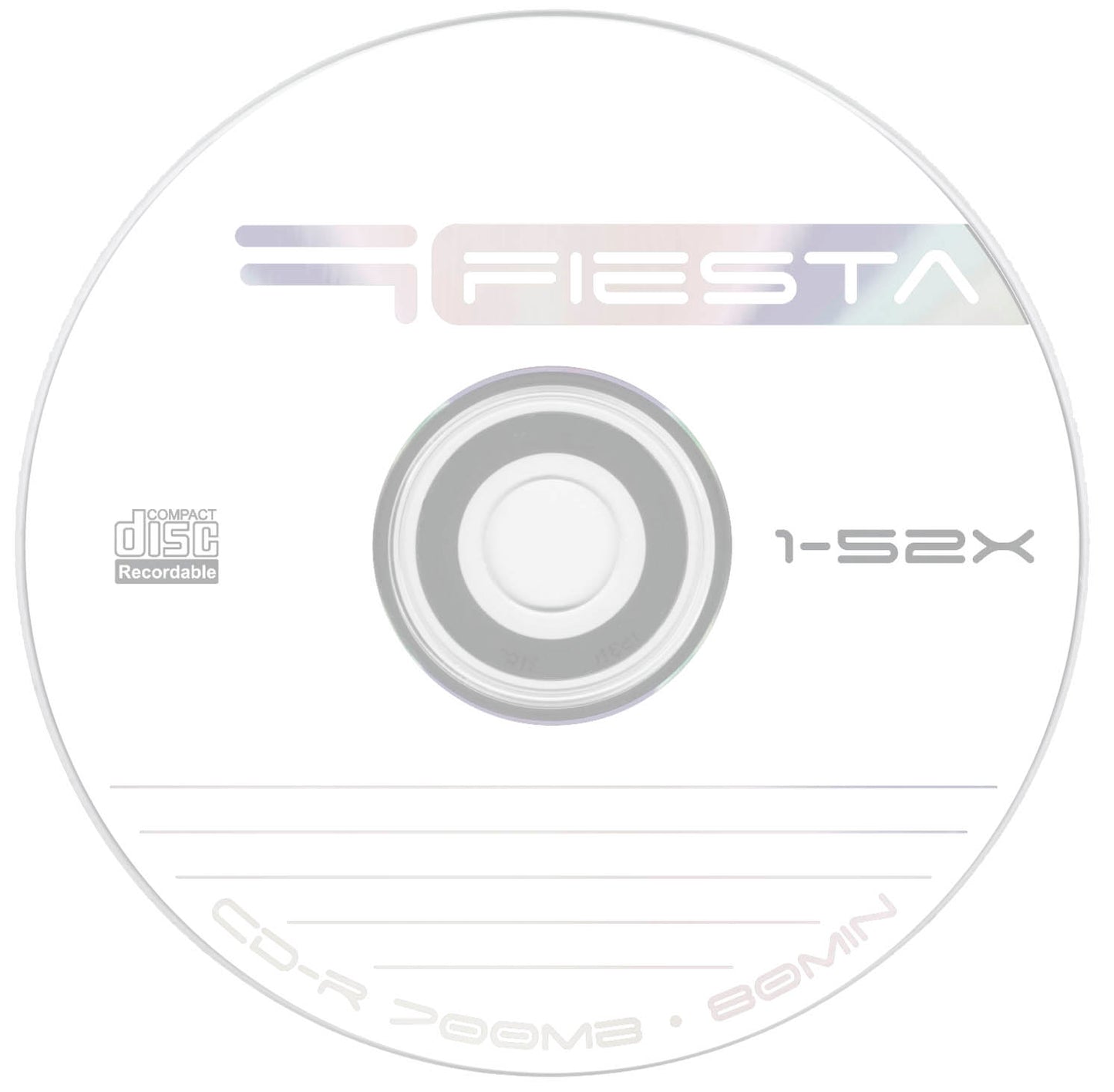 Fiesta F50 CD R Rohlinge 700MB 52X für Daten und Audio