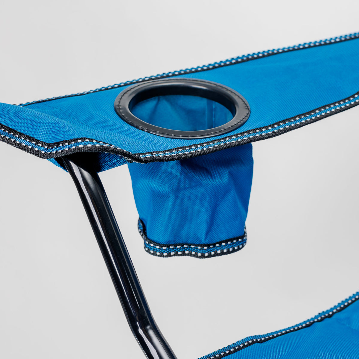 Platinet Leichter Outdoorstuhl für Camping und Garten mit stabilem Rahmen