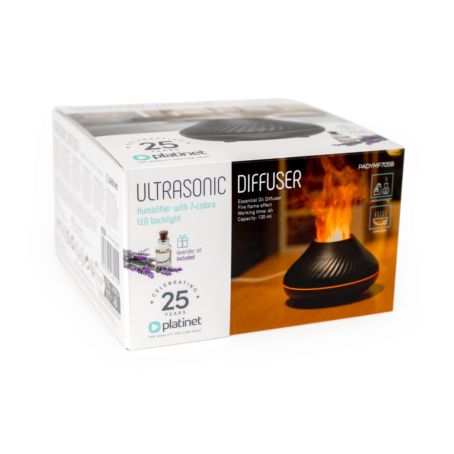 Platinet Kompakter Duft Heizgerät Aroma Heizer für Wohnräume Office