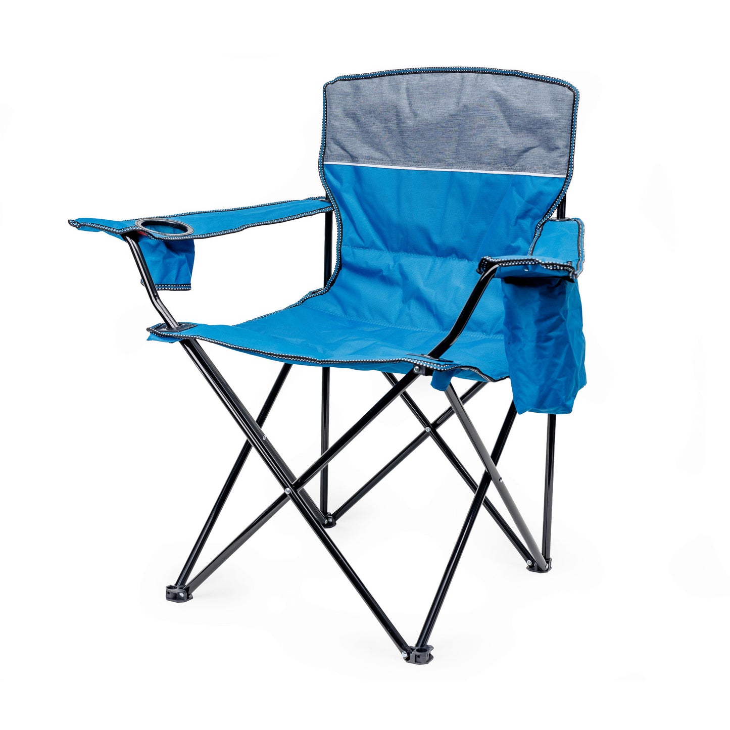 Platinet 3er Pack Campingstuhl Set faltbare Stühle & Tisch für Outdoor