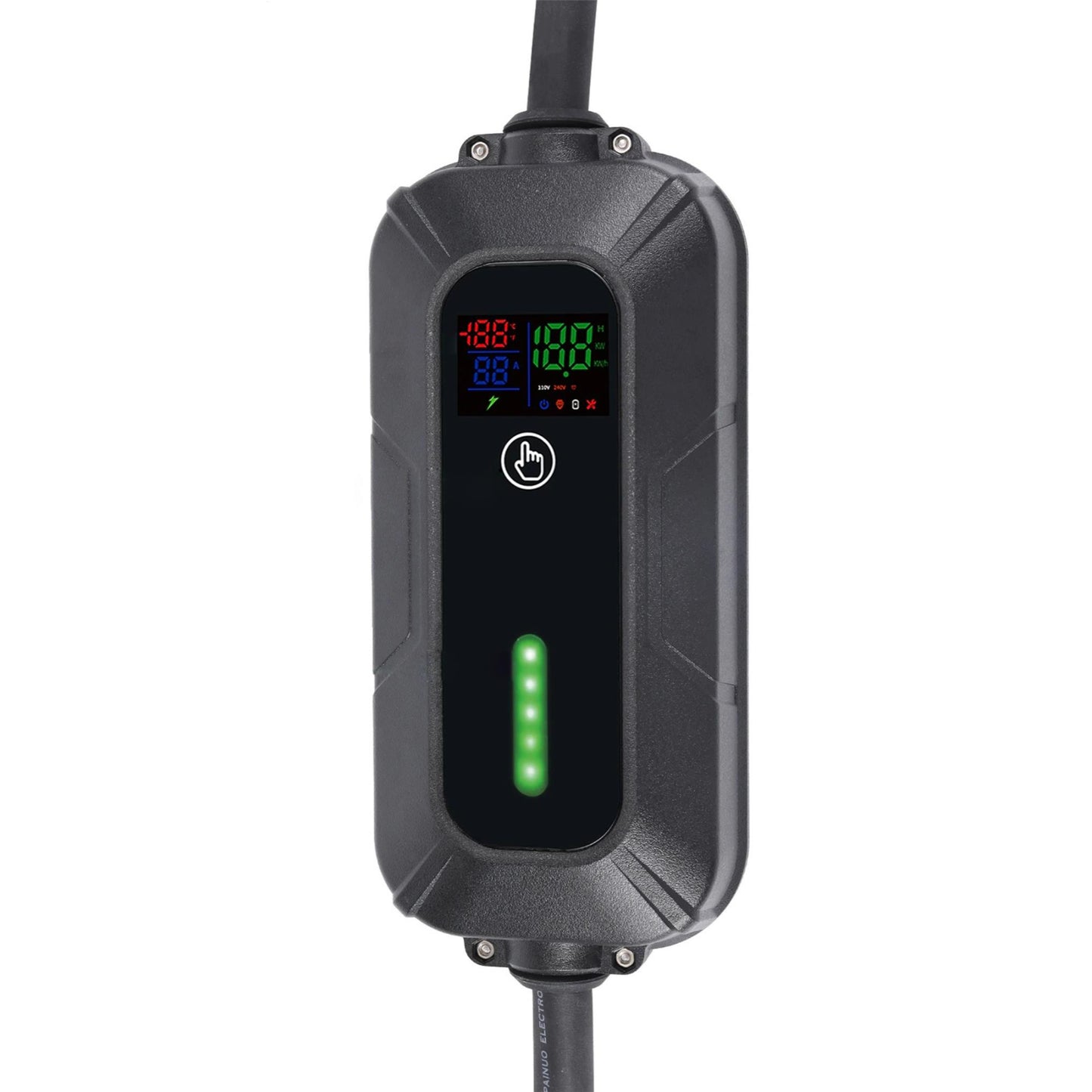 Platinet E-Auto EV Ladegerät mit LED Anzeige und Schutzfunktionen 22 kW
