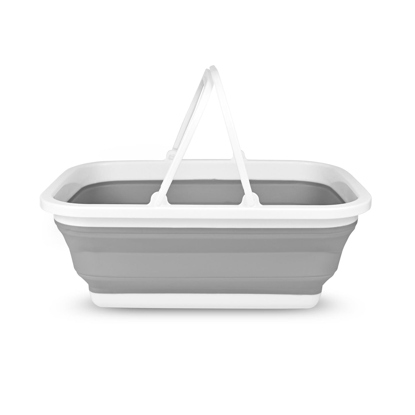 Platinet Faltbarer Picknickkorb Klappbarer Korb für Obst Gemüse und mehr Outdoor geeignet