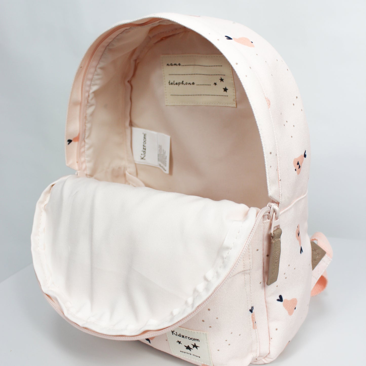 Kidzroom Picture This Rucksack – Kinderrucksack mit Birnenmotiv aus recyceltem Polyester
