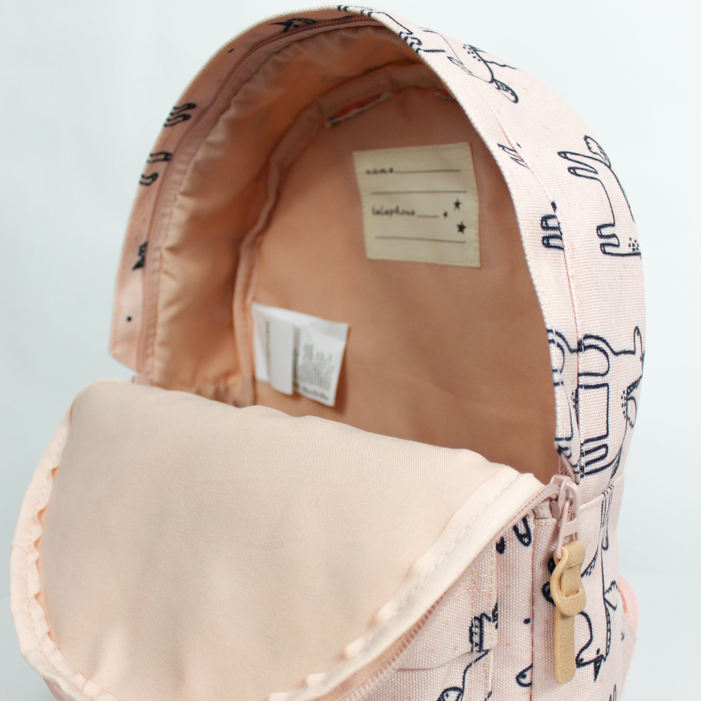 Kidzroom Beasties Einhorn Rucksack – Rosa Kinderrucksack mit Tiermotiv