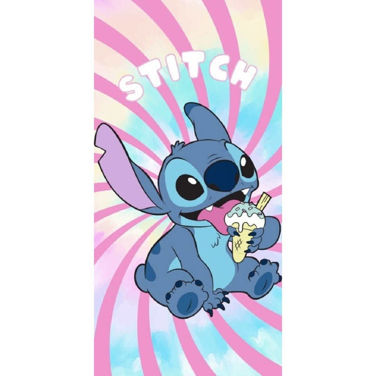 Disney Lilo & Stitch Strandtuch 70 × 140 cm leicht und schnelltrocknend