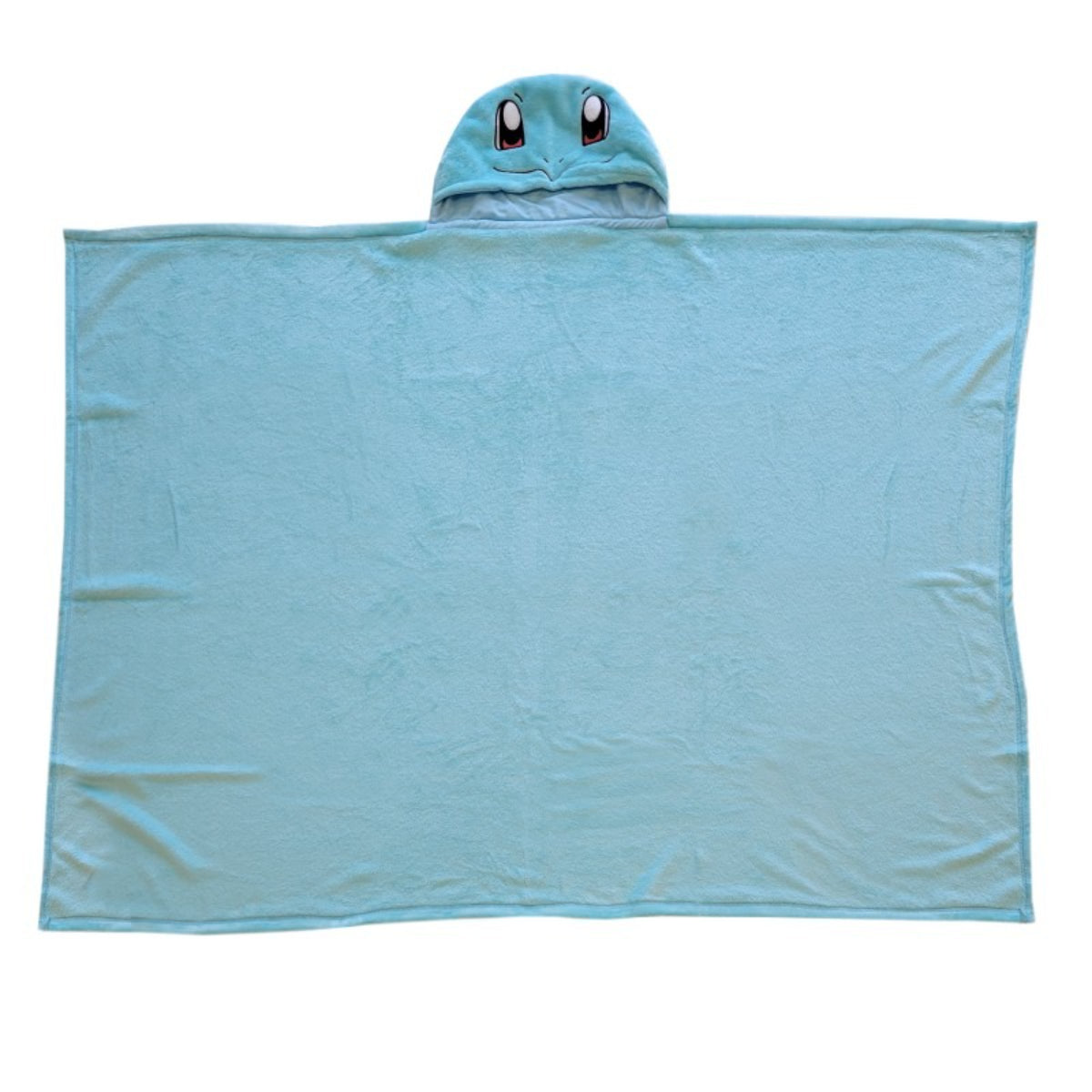 Pokémon Kapuzendecke Kinder 120x150 cm Coral Kuscheldecke weich mit Kapuze