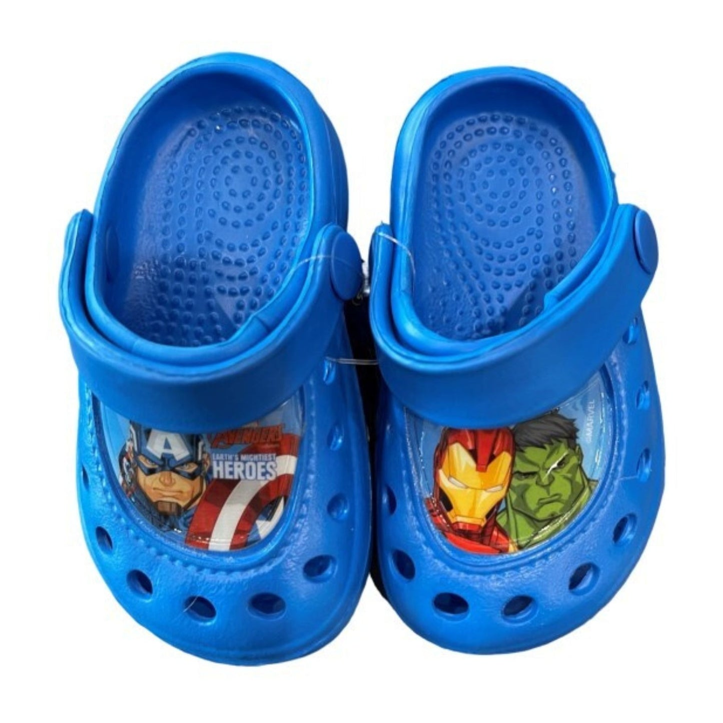 Avengers Kinder Clogs Sandale mit Fersenriemen und rutschfester Sohle für Alltag und Freizeit