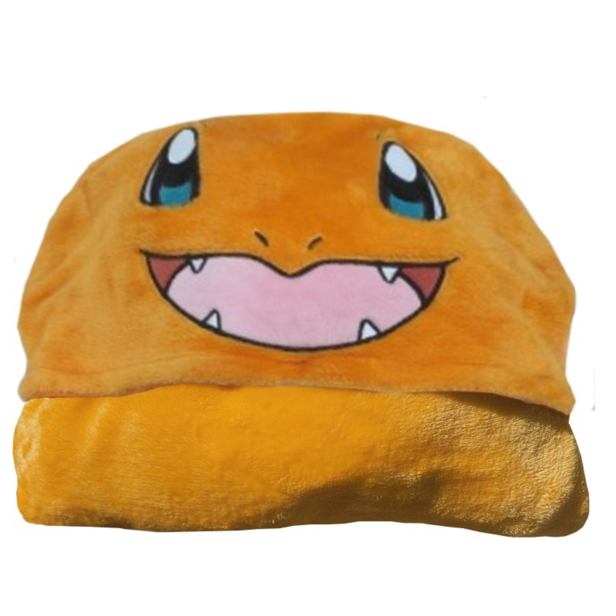 Pokémon Kapuzendecke Kinder 120x150 cm Coral Kuscheldecke weich mit Kapuze