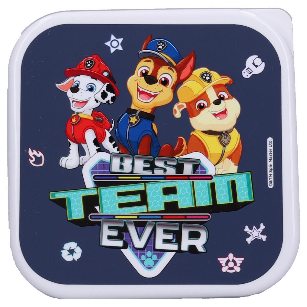 Paw Patrol Snackbox Set 3-teilig Brotdosen für Schule Freizeit und unterwegs