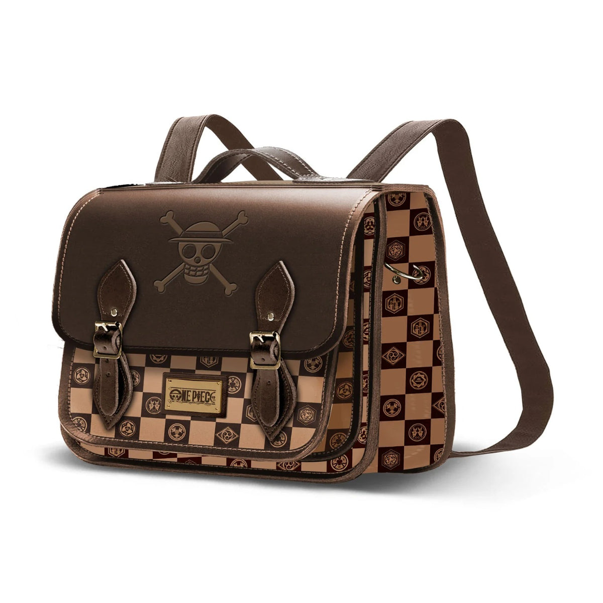 One Piece Schultertasche Umhängetasche mit Innenfächern