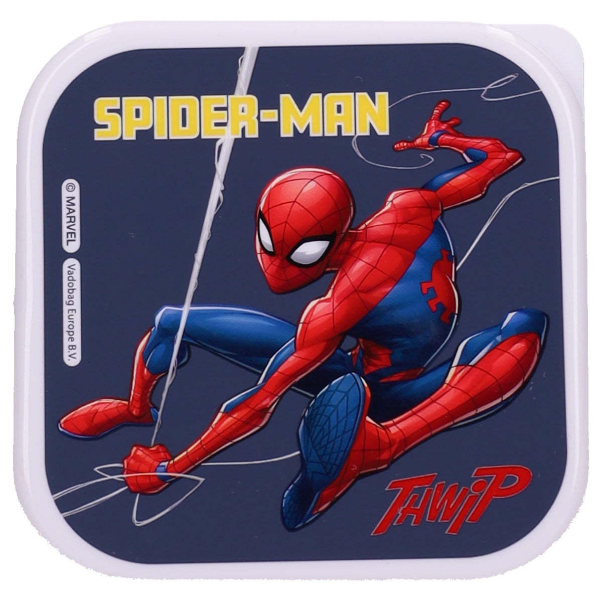 Spider-Man Snackbox Set 3-teilig Brotdosen für Schule Freizeit und unterwegs