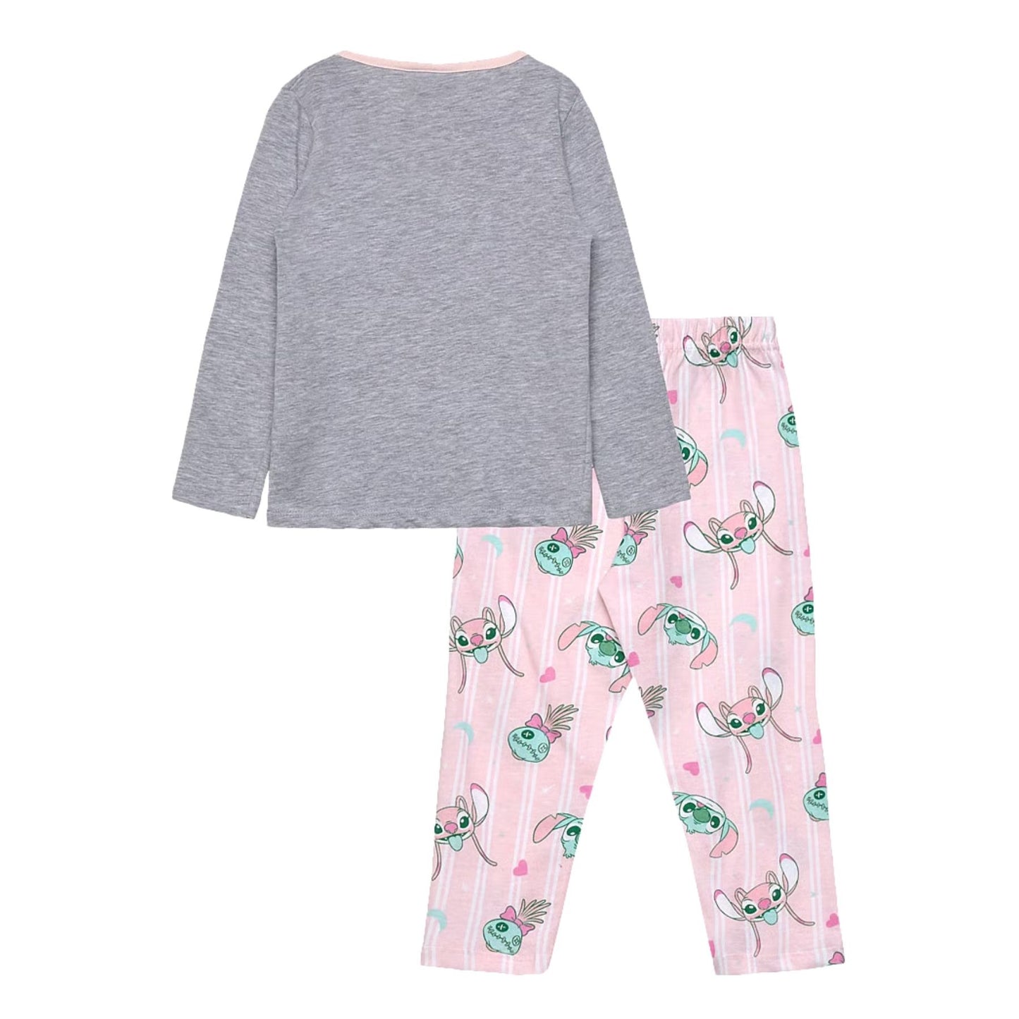 Lilo & Stitch Kinder Pyjama Schlafanzug Langarm Zweiteiler aus Baumwolle