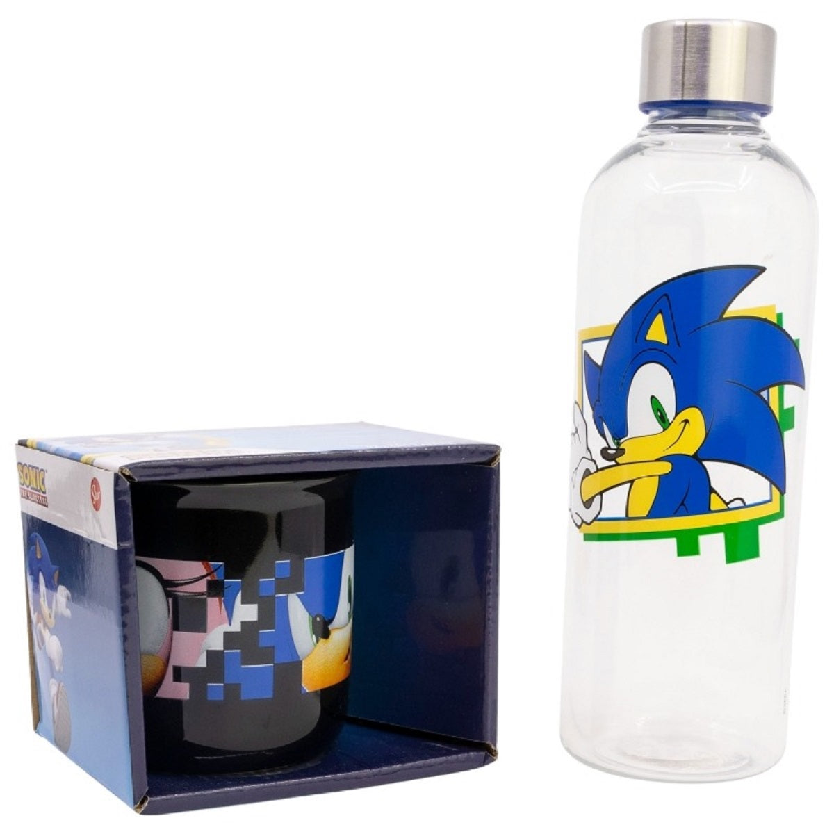 Sonic the Hedgehog Geschenkset Trinkflasche und Kaffeebecher 2-teilig