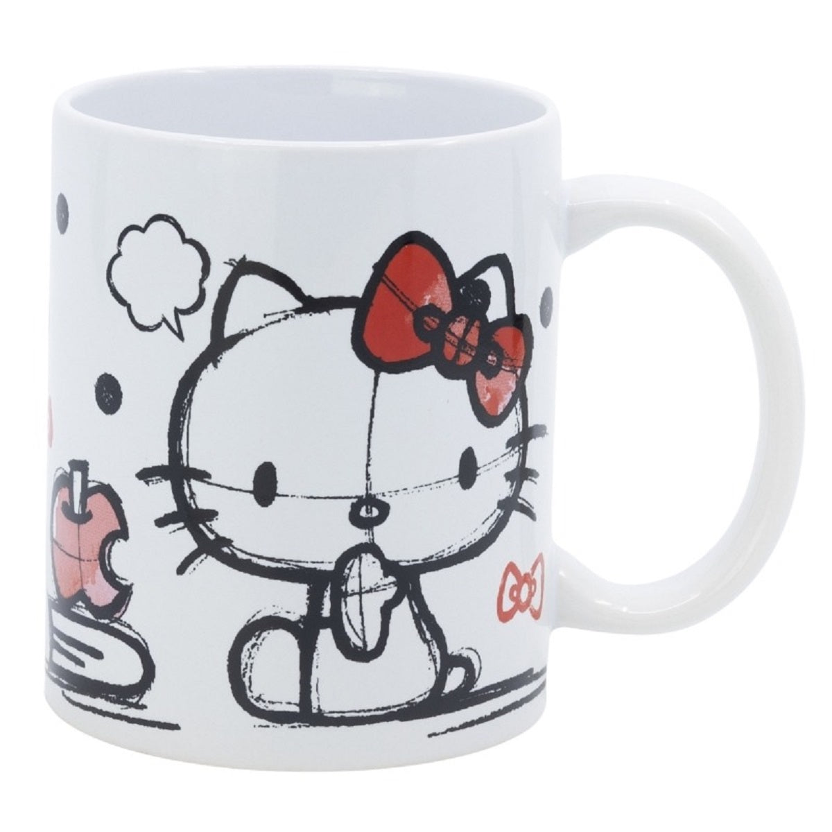 Hello Kitty Geschenkset Trinkflasche und Kaffeebecher 2-teilig